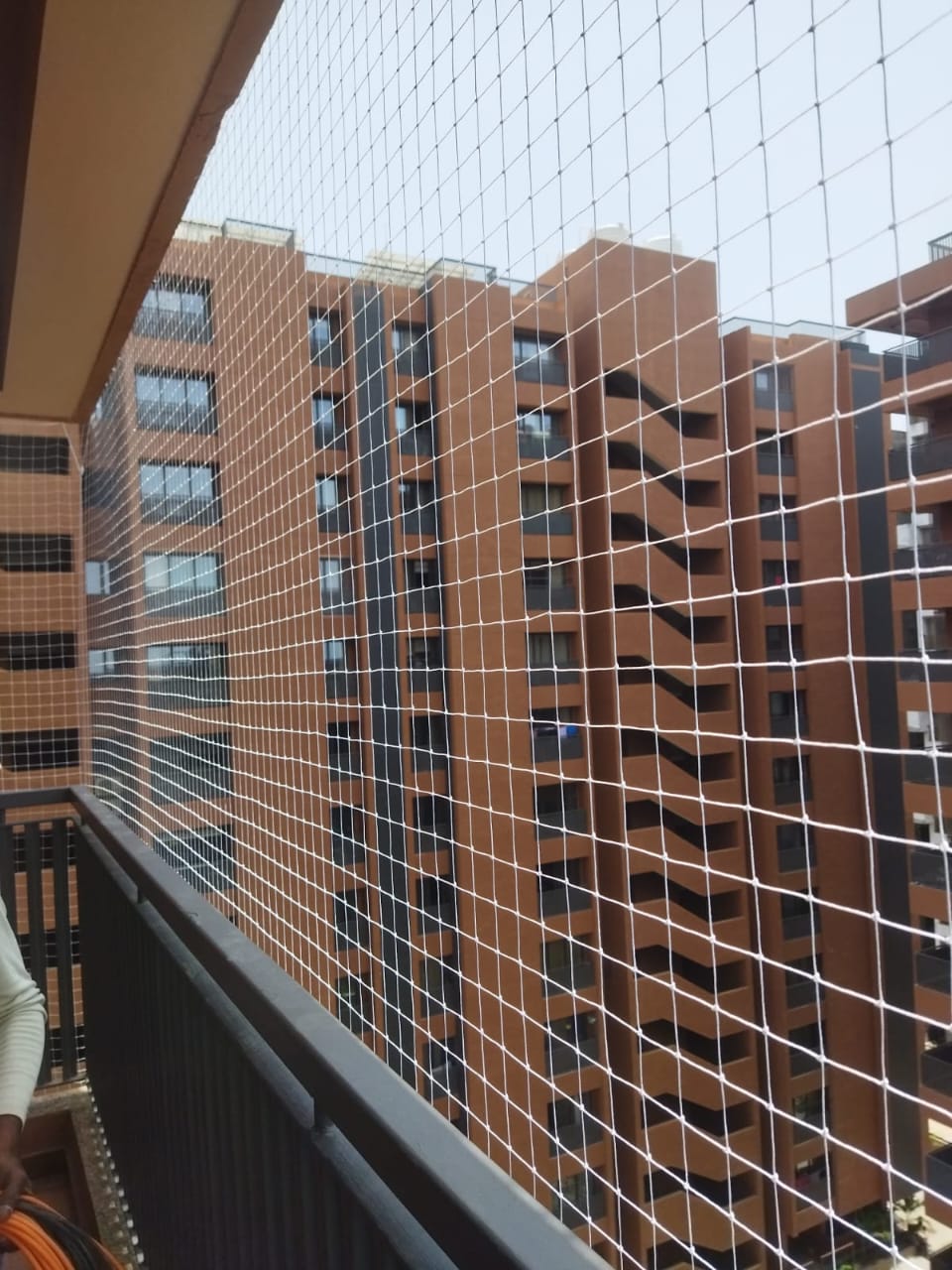 Open shaft netting